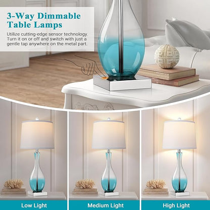 WIHTU Table Lamps Set of 2