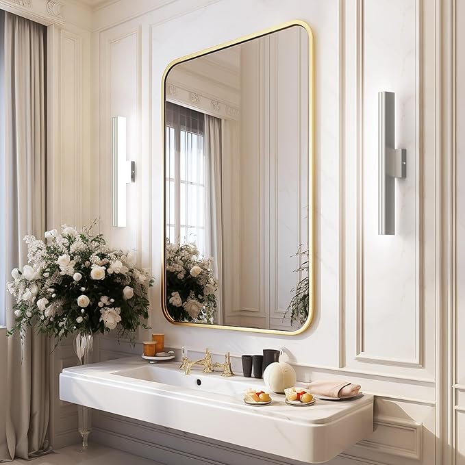 Ralbay 24inch Brushed Nickel Vanity Light
