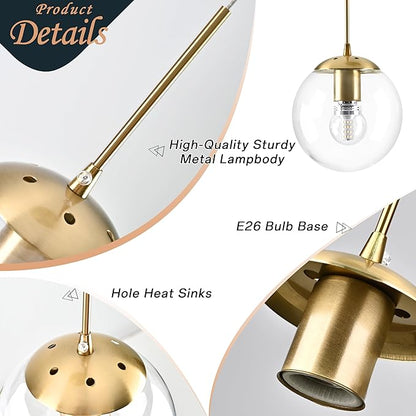 KoKo&Yukina 12-Light Gold Mid Century Modern Chandelier