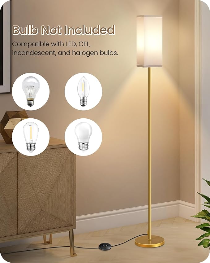2Pack Floor Lamp, Pole Lamp