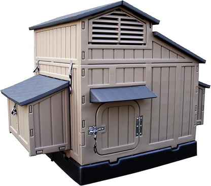Formex Snap Lock Large Chicken Coop Backyard Hen House 4-6 Large 6-12 Bantams
