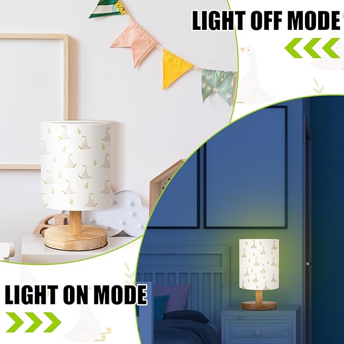 VIHOSE Silly Goose Kids Table Lamp