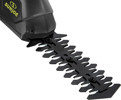 Sun Joe HJ604C 7.2-Volt Cordless Grass Shears and Trimmer, Charger and Battery Included