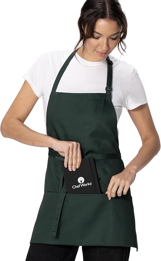 Chef Works Unisex Three Pocket Apron