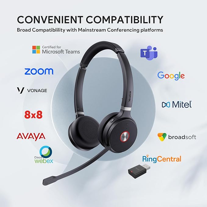 Yealink WH62 Portable Wireless Headset