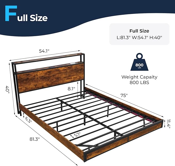 BedsPick Full Size Bed Frame