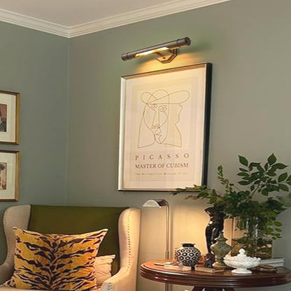 Bronze Vintage Picture Light Hardwired