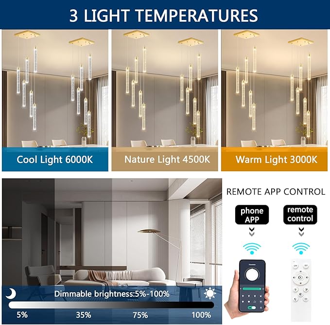 Mini Chandelier Crystal Pendant Lights