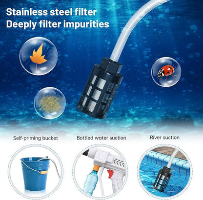 Housiwill Cordless Pressure Washer, Portable Battery Pressure Washer, 6-in-1 Nozzle Portable Cordless Power Washer Handheld for Car Floor Patio Cleaning.