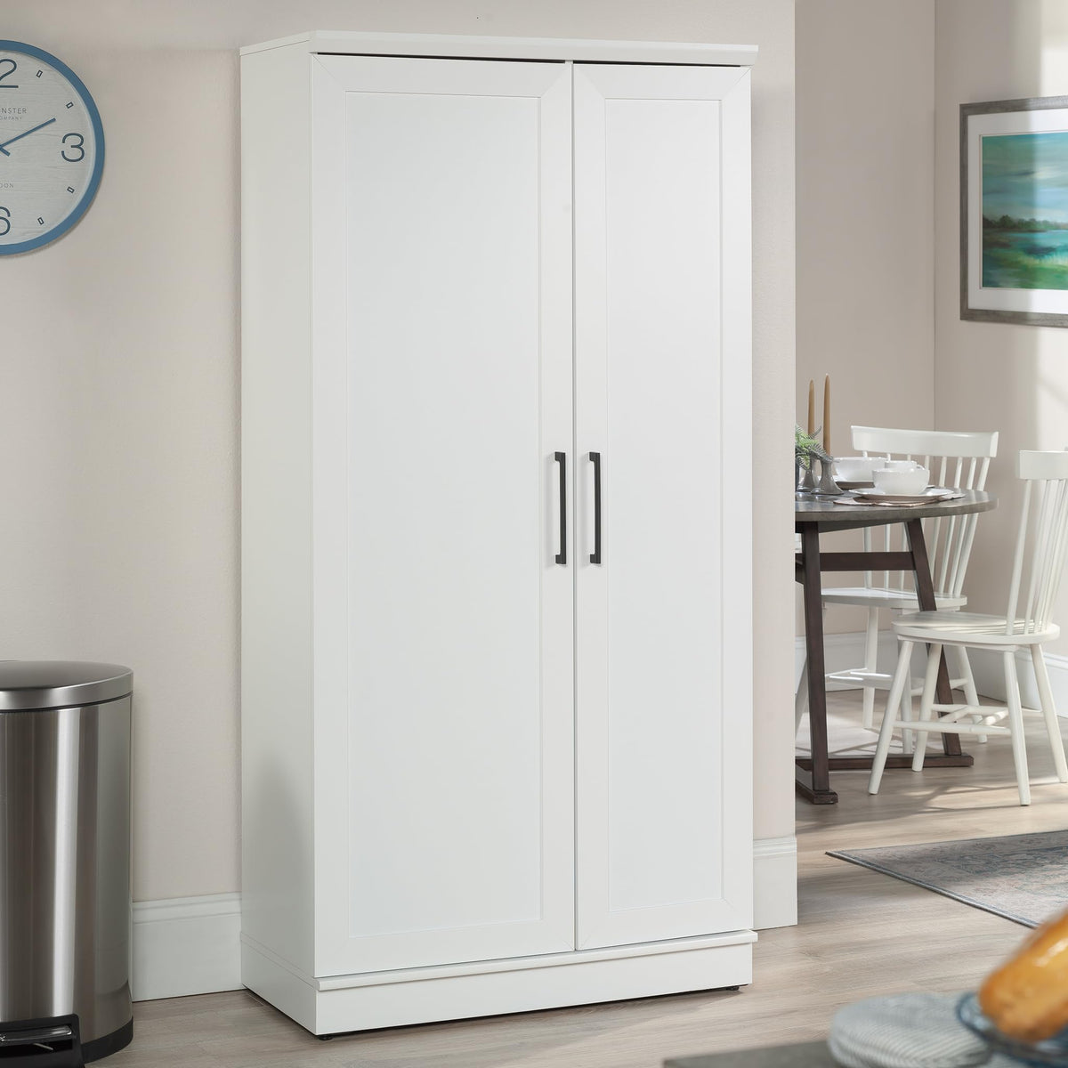 HomePlus Kitchen Storage Pantry Cabinet with Swing Door Storage and Adjustable Shelves