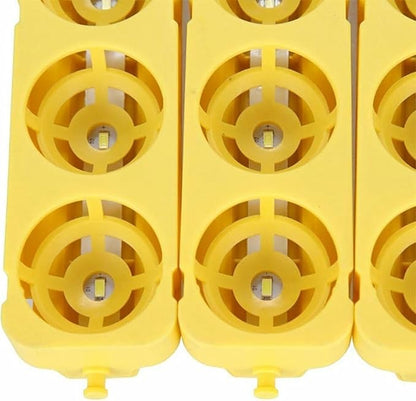 56 Egg Incubator Automatic Turning Digital Poultry Hatcher Temperature Humidity Control Built-in LED Egg Candler, for Chicken Duck Goose