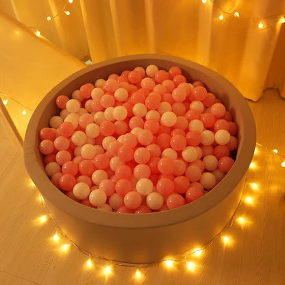 GOGOSO Ball Pit Balls Crush Proof Non-Toxic Plastic Balls Babies Kids Toy Bulk Pack 170pcs 2.2inchs