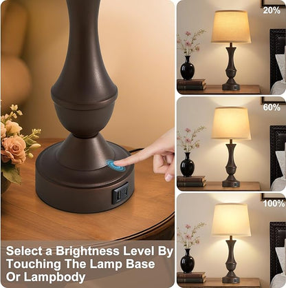 Luvkczc 22" Table Lamp Set of 2