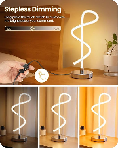 Modern LED Table Lamp, Bedside Lamp