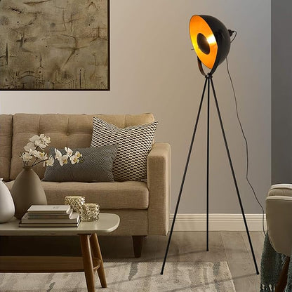 Modern Industrial Tripod LED Satellite Floor Table Lamp