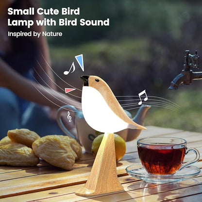 VoMii Small Bird Table Lamp