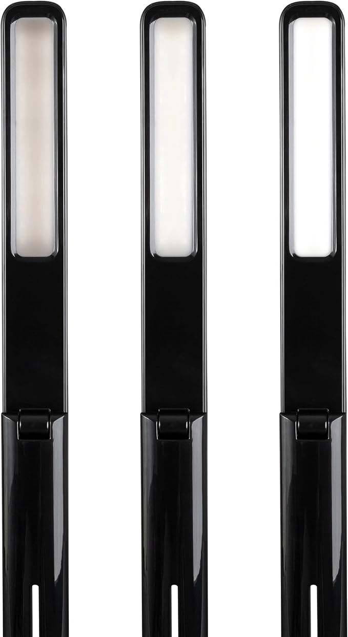 OttLite Slimline LED Desk Lamp – Touch Activated Controls, 3 Brightness Settings
