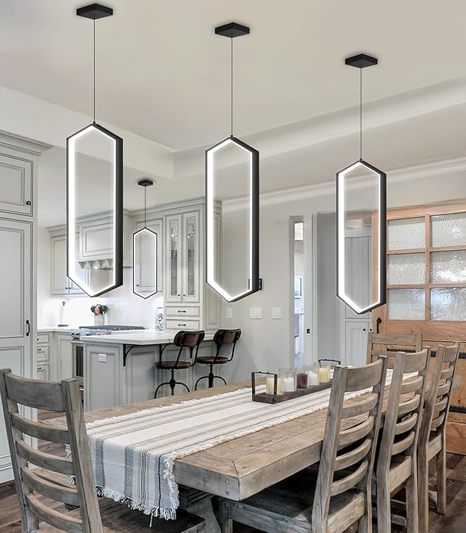 Ring Dimmable Pendant Lighting Adjust LED Mini Chandelier Ceiling Light Fixtures