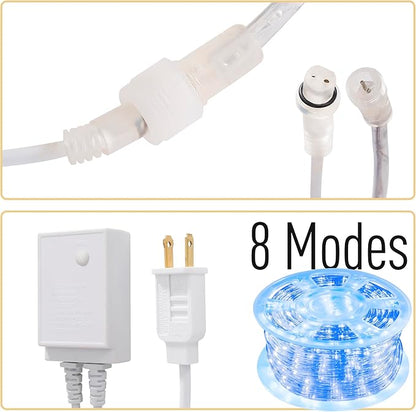 Waterproof LED Rope Lights, Connectable & Flexible