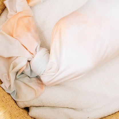 Copper Pearl Large Premium Knit Baby Swaddle Receiving Blanket Nova