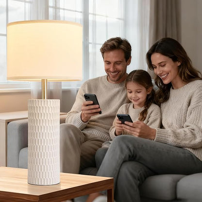 26.5" Ceramic Table Lamp, Table Lamp