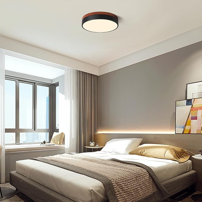 LED Ceiling Light Dimmable, Minimalist Round Ceiling Lamp Modern Lighting