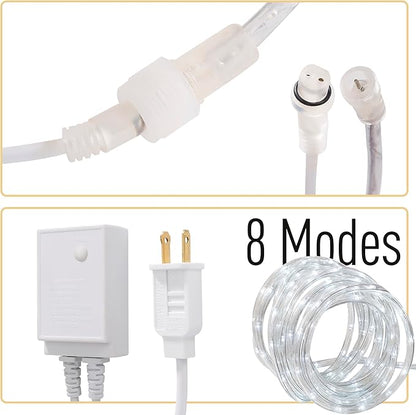 Waterproof LED Rope Lights, Connectable & Flexible
