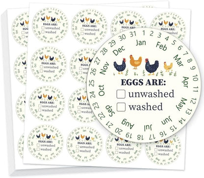 320 Pcs Funny Egg Carton Labels, 2 Inch Round from You Local Egg Dealer Farm Fresh Egg Sticker PET Adhesive Egg Packaging Sticker for Box Container Carton Farm Supplies