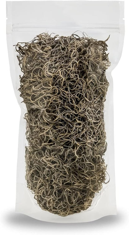 Premium Natural Spanish Moss | Natural Preserved - Great Ground Cover - Filler for Potted Plants - by GARDENERA - 3 Quart Bag