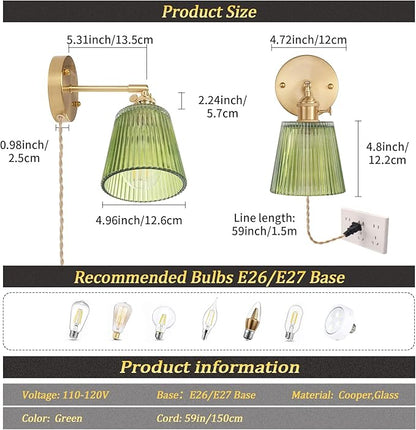 Plug in Wall Sconce