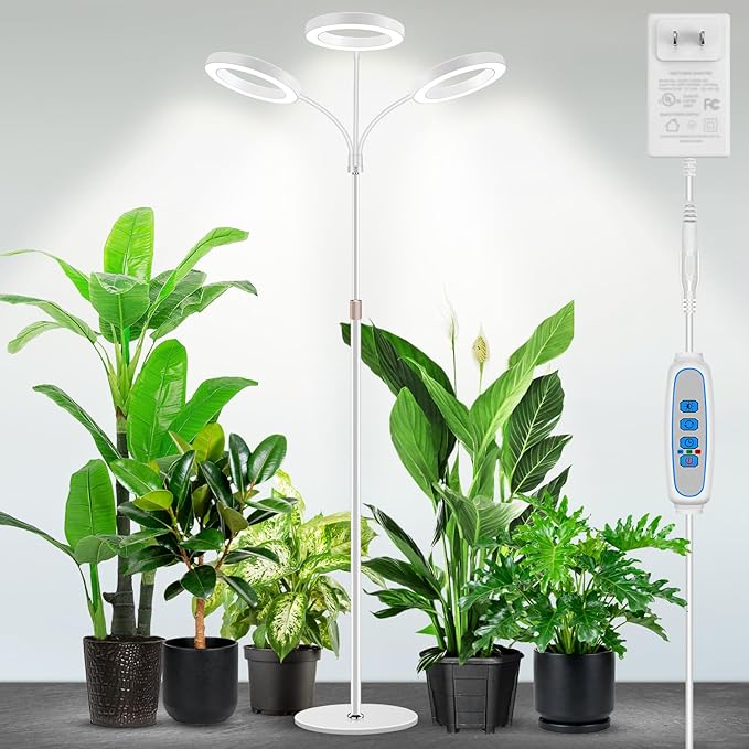 Garpsen Floor Plant Light, Full Spectrum 252 LEDs Grow Light