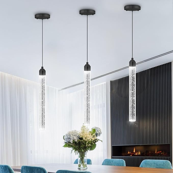 Mini Chandeliers Modern Crystal Pendant Lighting LED Dimmable Pendant Lights