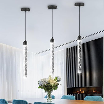 Mini Chandeliers Modern Crystal Pendant Lighting LED Dimmable Pendant Lights