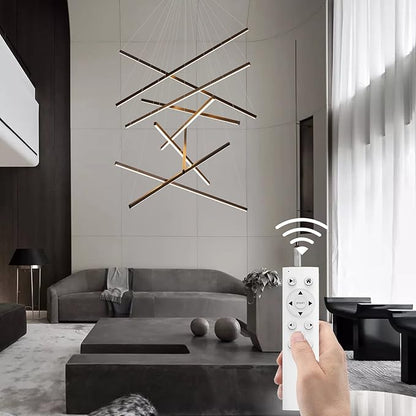 JAYMP Modern LED Chandeliers Dimmable Pendant Light Fixture