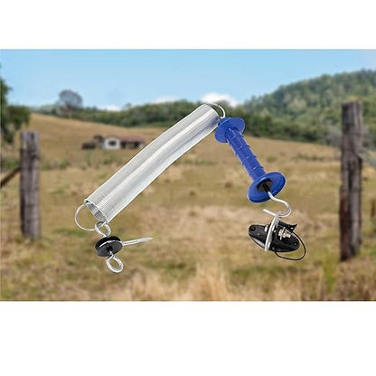 5 Pack Electric Fence Gate Big Tension Spring Extended up to 23 feet for Electric Fence Gate Livestock Fence Agricultural Fencing and Pasture