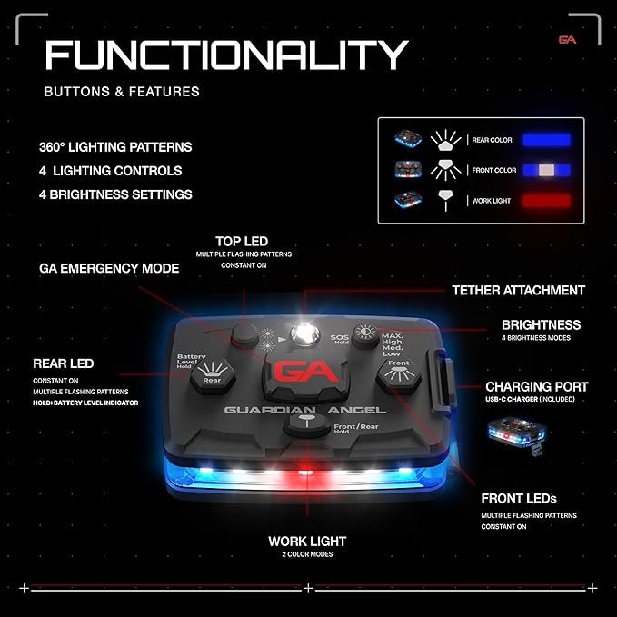 Guardian Angel Elite Series Safety Light