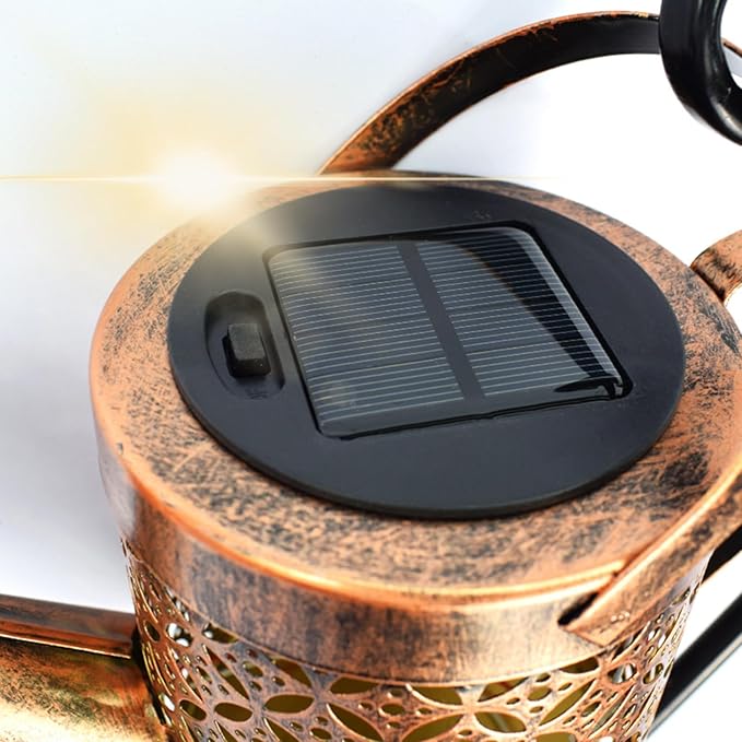 ZKLiLi Christmas Solar Watering Can