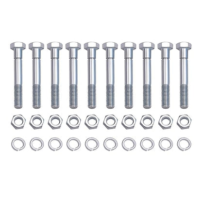 70060-01338 (10 Pack) Snowblower Shear Bolts Compatible with Kubota Snowblower BX2750D Front snowblower(Shear Bolt:5/16" x 2-1/4")