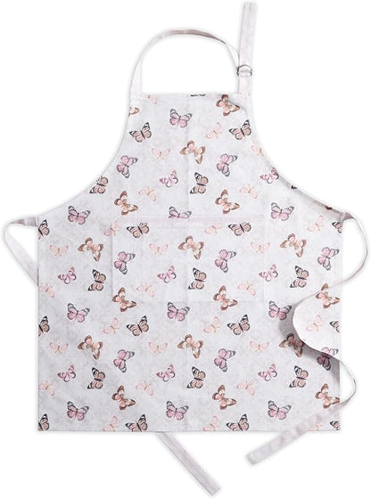 Maison d' Hermine 100% Cotton Apron for women with Pocket Kitchen Chef Apron for Men Cooking Easter Decorations