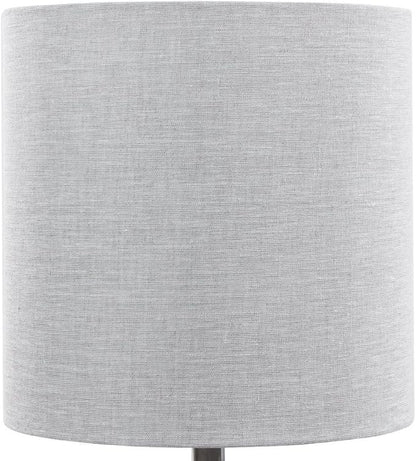 Uttermost Lenta Off-White Ceramic Modern Accent Table Lamp