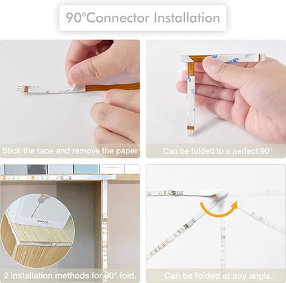 WOBANE Under Cabinet LED Lighting kit, Dimmable