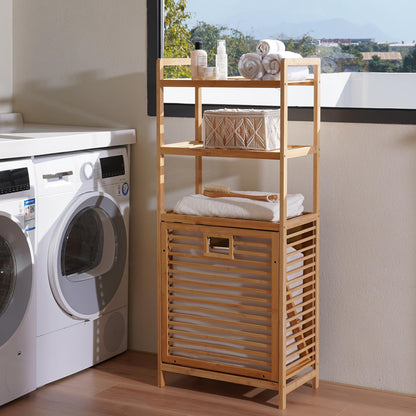 Tilt Out Laundry Hamper with 3 Tier
