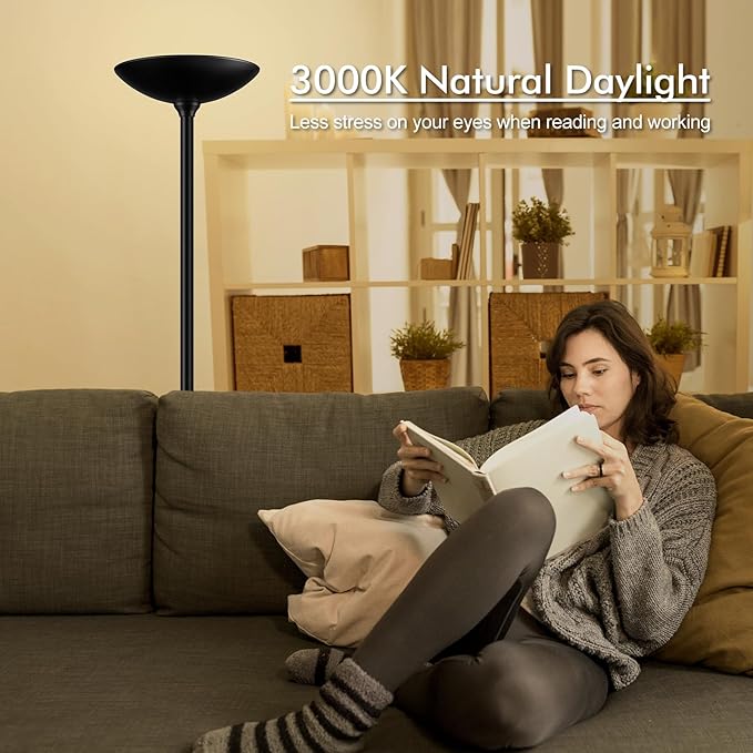 30W Torchiere Floor Lamp