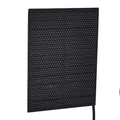 Solar Fan, Automatic Control Solar Powered Fan Energy Efficiency Solar Fans for Outside Portable Solar Greenhouse Fan Durable Solar Exhaust Fan for Chicken Coops Greenhouses
