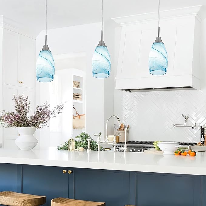 Mini Glass Pendant Light 1-Pack