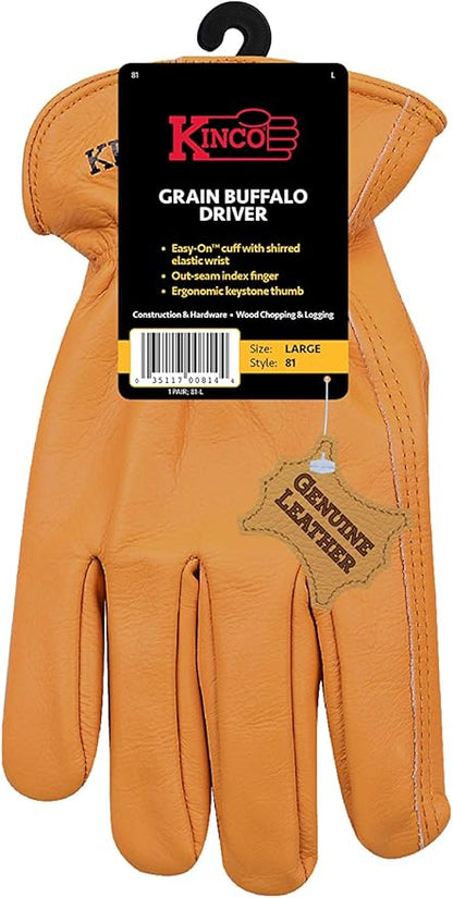 Getting Fit 35117008144 Kinco 0 Unlined Buffalo Glove, Large