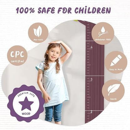 Personalized Name Growth Chart, Cute Koala Wooden Growth Chart for Kids, Height Chart for Boys Girls, Measuring Board for Kids Height for Child's Room, Nursery Decor Decoration
