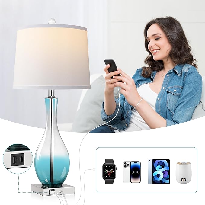 WIHTU Table Lamps Set of 2