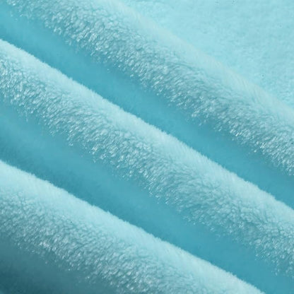 CREVENT 30''X40'' Cozy Fluffy Warm Fleece Infant Baby Blanket for Girls & Boys Toddler Crib Cot Stroller - Blue Cow