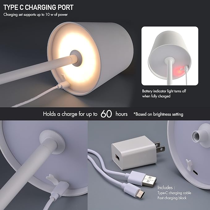 O’Bright Sandy- Cordless LED Floor Lamp